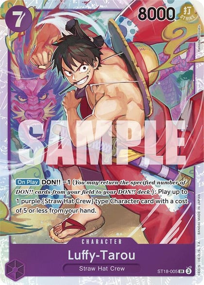 Luffy-Tarou, Starter Deck 18: PURPLE Monkey.D.Luffy ST18-005