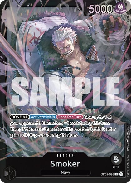 Smoker (OP02-093), Starter Deck 19: BLACK Smoker OP02-093