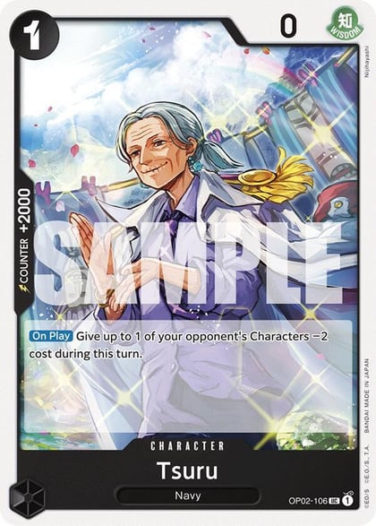 Tsuru, Starter Deck 19: BLACK Smoker OP02-106