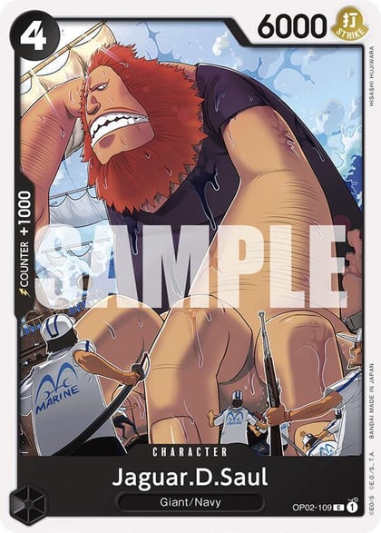 Jaguar.D.Saul, Starter Deck 19: BLACK Smoker OP02-109
