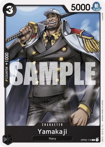 Yamakaji, Starter Deck 19: BLACK Smoker OP02-116