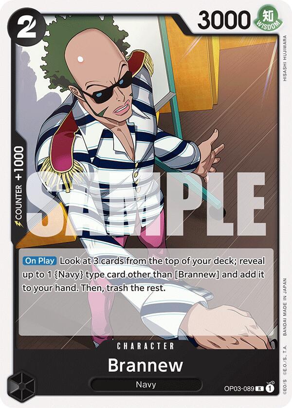 Brannew, Starter Deck 19: BLACK Smoker OP03-089