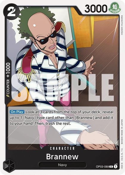Brannew, Starter Deck 19: BLACK Smoker OP03-089