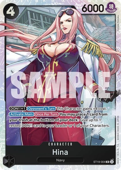 Hina, Starter Deck 19: BLACK Smoker ST19-004