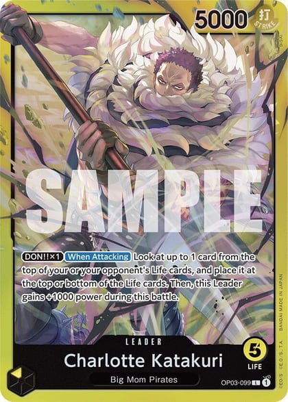 Charlotte Katakuri (OP03-099), Starter Deck 20: YELLOW Charlotte Katakuri OP03-099