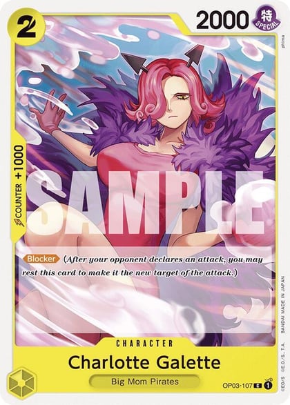 Charlotte Galette, Starter Deck 20: YELLOW Charlotte Katakuri OP03-107