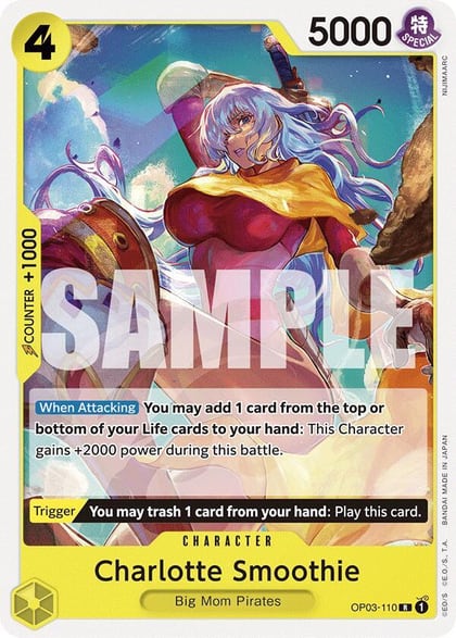 Charlotte Smoothie, Starter Deck 20: YELLOW Charlotte Katakuri OP03-110