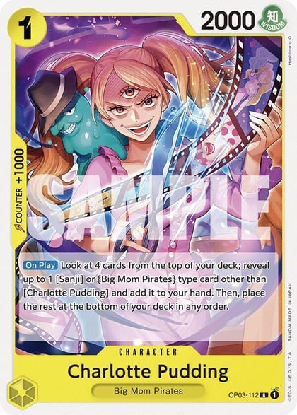 Charlotte Pudding (OP03-112), Starter Deck 20: YELLOW Charlotte Katakuri OP03-112