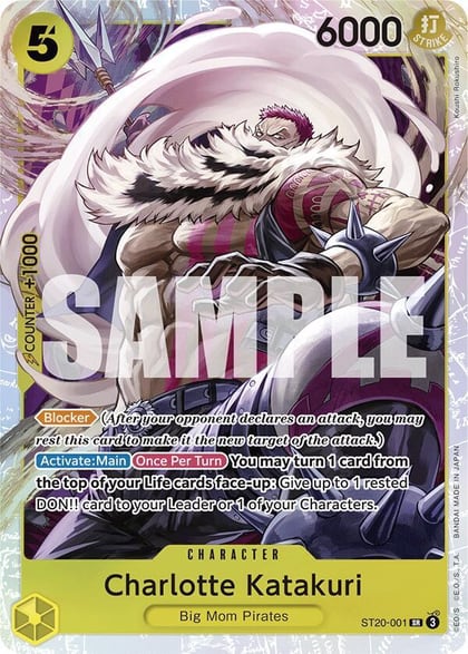 Charlotte Katakuri (ST20-001), Starter Deck 20: YELLOW Charlotte Katakuri ST20-001