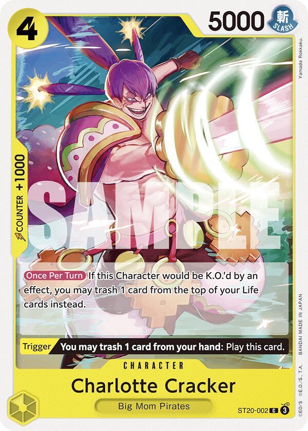 Charlotte Cracker, Starter Deck 20: YELLOW Charlotte Katakuri ST20-002