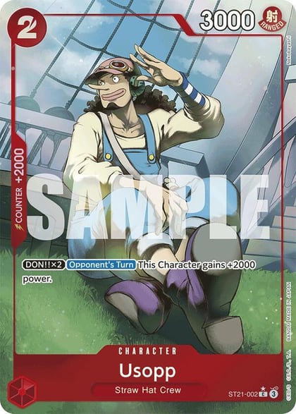 Usopp (Parallel), Starter Deck EX: Gear 5 ST21-002