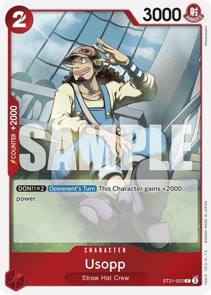 Usopp, Starter Deck EX: Gear 5 ST21-002