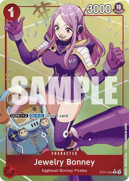 Jewelry Bonney (Parallel), Starter Deck EX: Gear 5 ST21-004