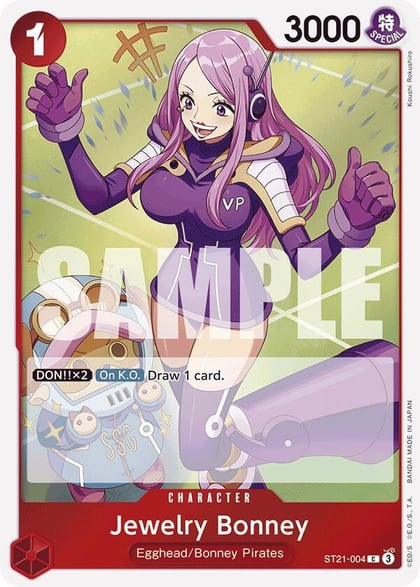 Jewelry Bonney, Starter Deck EX: Gear 5 ST21-004