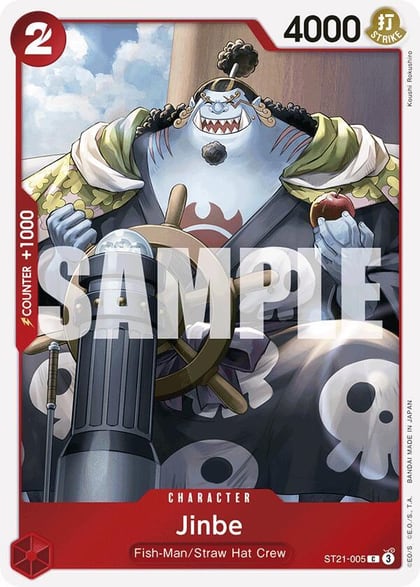 Jinbe, Starter Deck EX: Gear 5 ST21-005