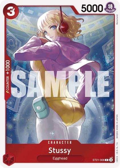 Stussy, Starter Deck EX: Gear 5 ST21-006