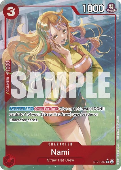 Nami (Parallel), Starter Deck EX: Gear 5 ST21-009