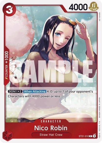 Nico Robin, Starter Deck EX: Gear 5 ST21-010