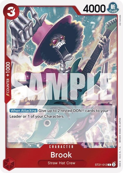 Brook, Starter Deck EX: Gear 5 ST21-012