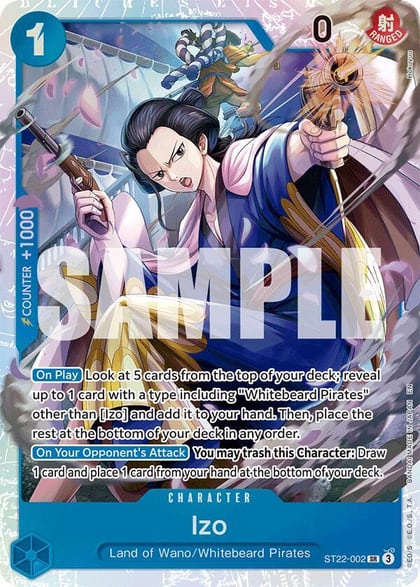 Izo, Starter Deck 22: Ace & Newgate ST22-002