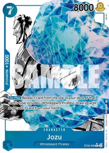 Jozu (Parallel), Starter Deck 22: Ace & Newgate ST22-006
