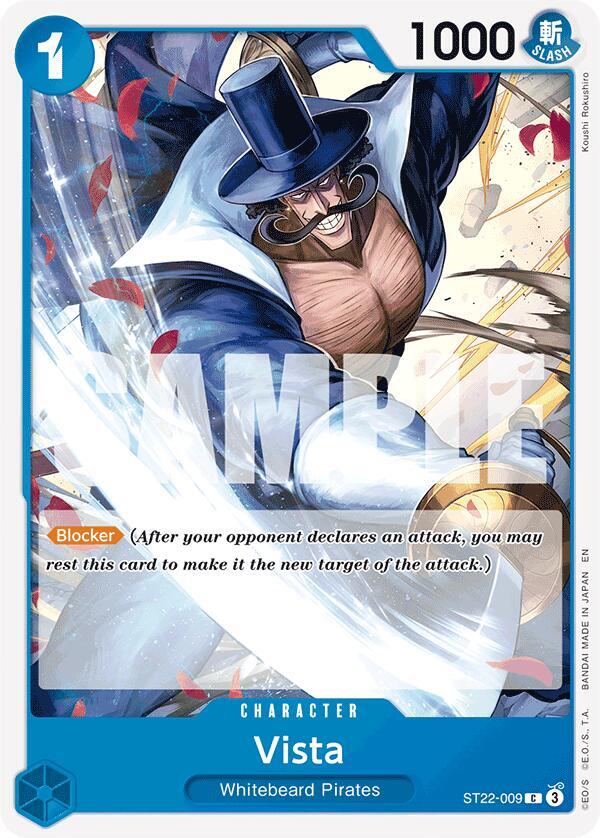 Vista, Starter Deck 22: Ace & Newgate ST22-009