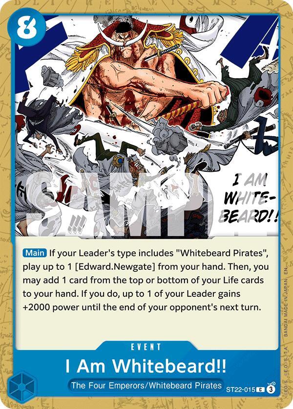 I Am Whitebeard!!, Starter Deck 22: Ace & Newgate ST22-015