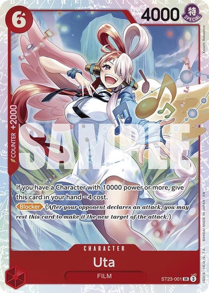 Uta, Starter Deck 23: RED Shanks ST23-001