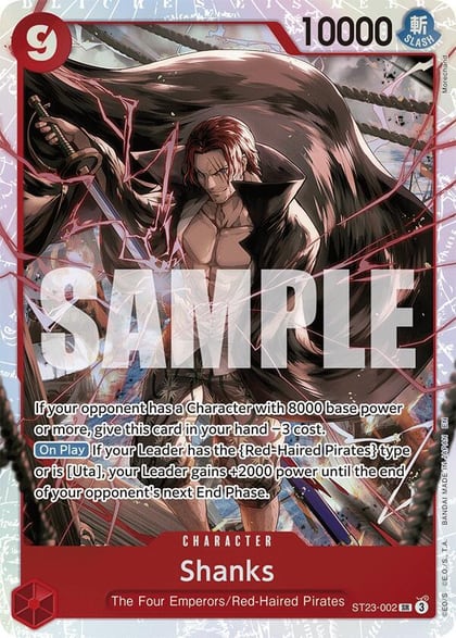 Shanks (002), Starter Deck 23: RED Shanks ST23-002