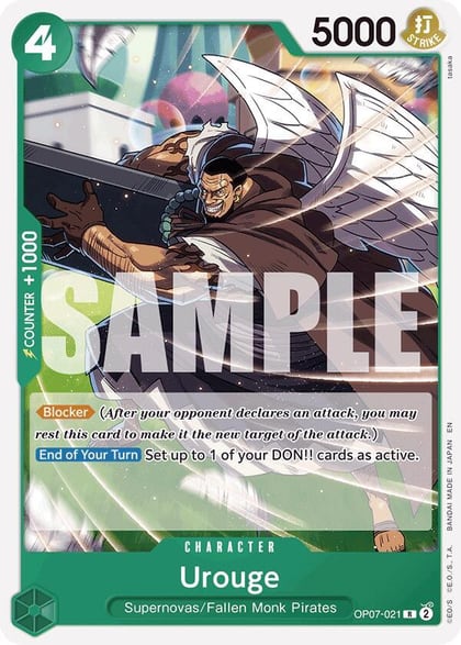 Urouge (Reprint), Starter Deck 24: GREEN Jewelry Bonney OP07-021
