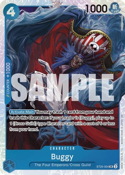 Buggy, Starter Deck 25: BLUE Buggy ST25-004
