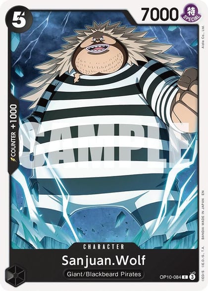 Sanjuan.Wolf (Reprint), Starter Deck 27: BLACK Marshall.D.Teach OP10-084