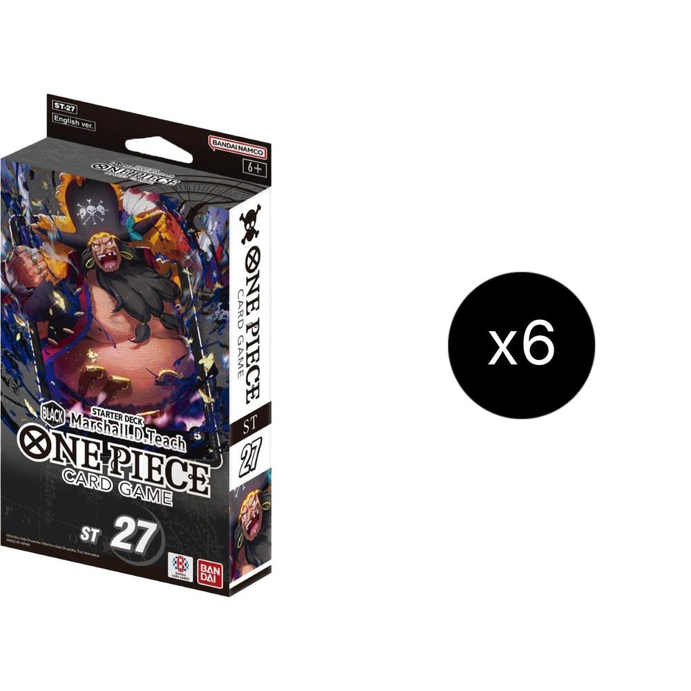 Starter Deck 27: BLACK Marshall.D.Teach Display, Starter Deck 27: BLACK Marshall.D.Teach P627679