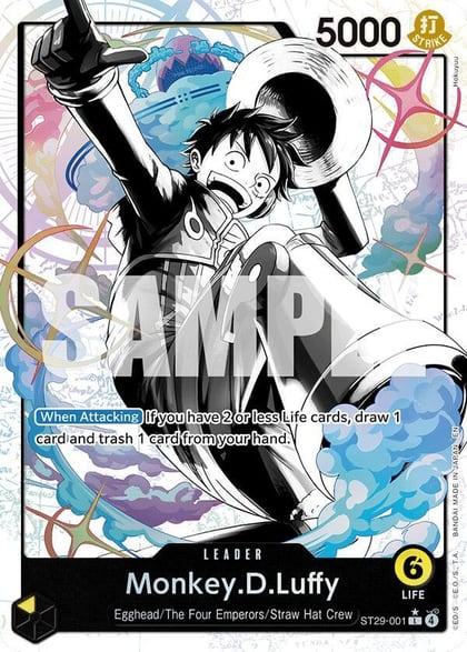 Monkey.D.Luffy (001) (Parallel), Starter Deck 29: Egghead ST29-001