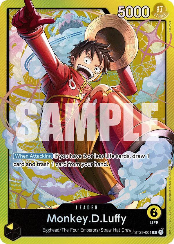 Monkey.D.Luffy (001), Starter Deck 29: Egghead ST29-001