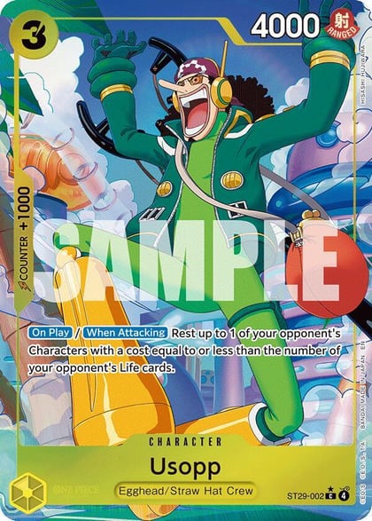Usopp (Full Art), Starter Deck 29: Egghead ST29-002