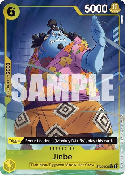 Jinbe (Full Art), Starter Deck 29: Egghead ST29-005