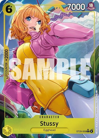 Stussy (Full Art), Starter Deck 29: Egghead ST29-006