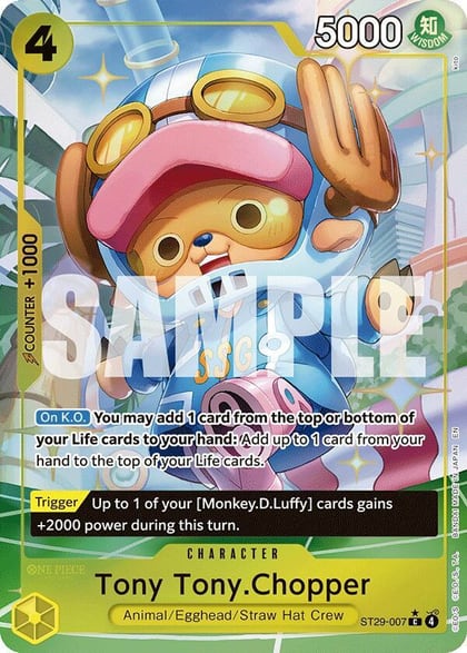 Tony Tony.Chopper (Full Art), Starter Deck 29: Egghead ST29-007