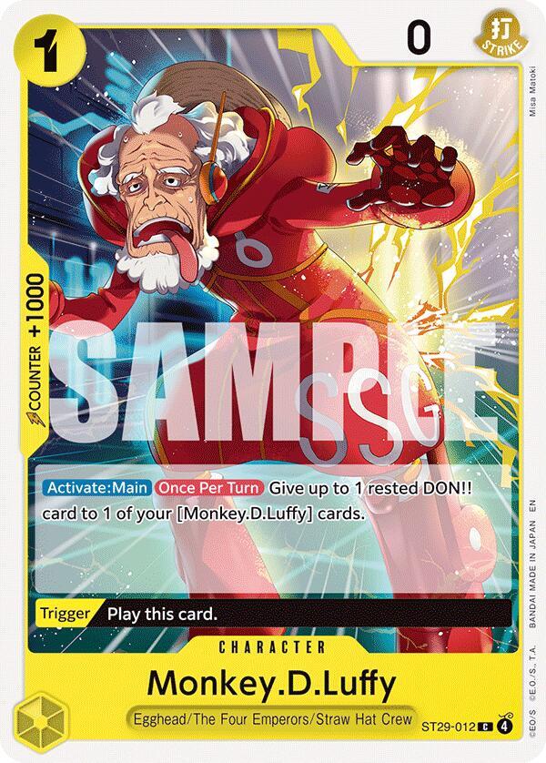 Monkey.D.Luffy (012), Starter Deck 29: Egghead ST29-012