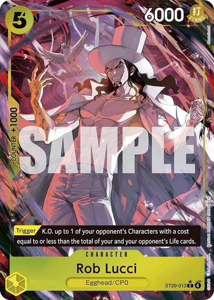 Rob Lucci (Full Art), Starter Deck 29: Egghead ST29-013