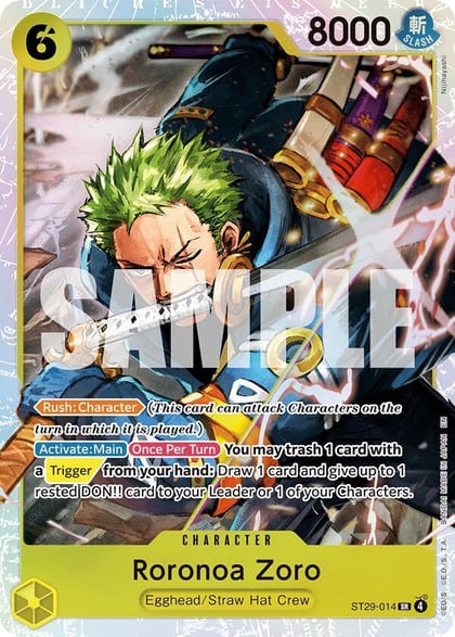 Roronoa Zoro, Starter Deck 29: Egghead ST29-014