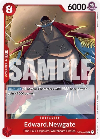 Edward.Newgate, Starter Deck EX: Luffy & Ace ST30-003