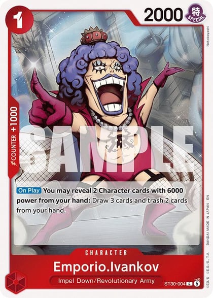 Emporio.Ivankov, Starter Deck EX: Luffy & Ace ST30-004
