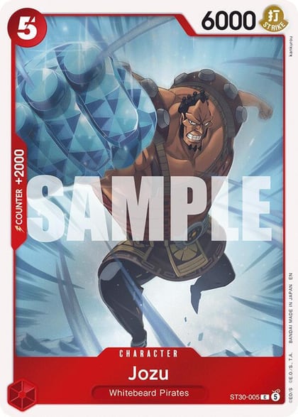 Jozu, Starter Deck EX: Luffy & Ace ST30-005
