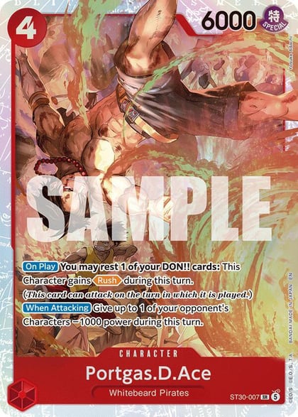 Portgas.D.Ace (007), Starter Deck EX: Luffy & Ace ST30-007