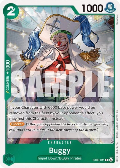 Buggy, Starter Deck EX: Luffy & Ace ST30-011