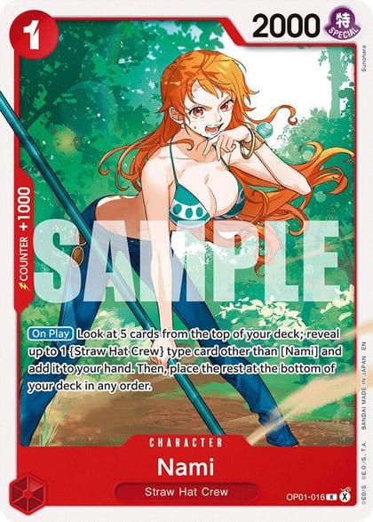 Nami, Starter Deck 31: RED Monkey.D.Luffy OP01-016