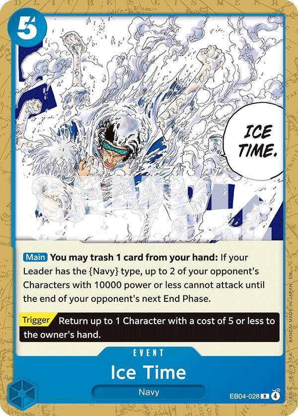 Ice Time, Starter Deck 33: BLUE Kuzan EB04-028