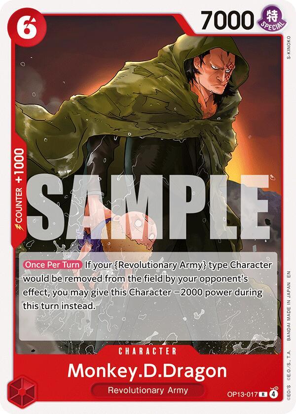 Monkey.D.Dragon, Starter Deck 35: RED/BLACK Sabo OP13-017